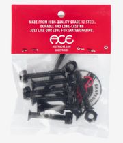 Ace 1 1/4" Kit di montaggio (black) Esagono cavo Testa svasata