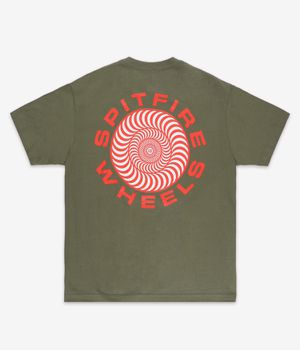 Spitfire Classic 87' Swirl T-Shirt (military green)