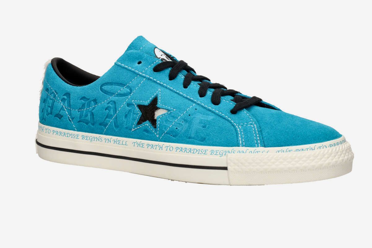 Converse x Paradise NYC CONS One Star Pro Sean Pablo Chaussure (rapid teal black egret)