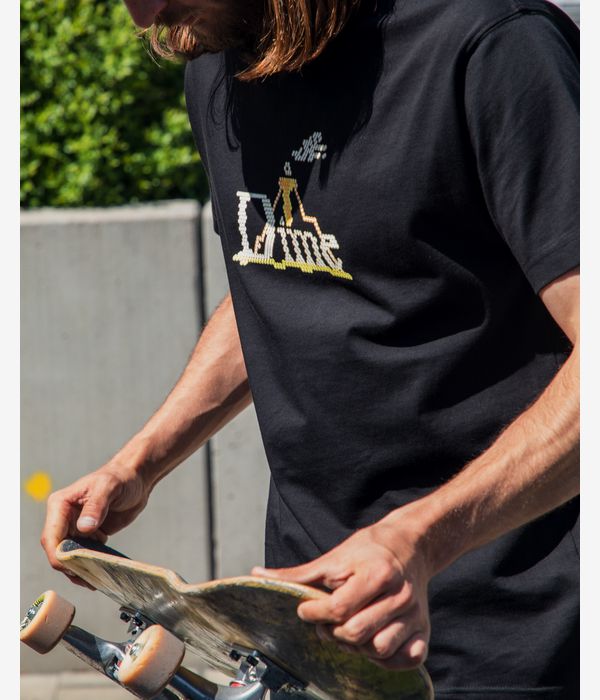 Dime Classic Lightbright T-Shirty (black)