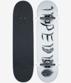 Inpeddo Palm 8.25" Complete-Skateboard (white)