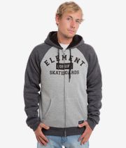 Element Willow Zip-Sweatshirt avec capuchon (charcoal heather)