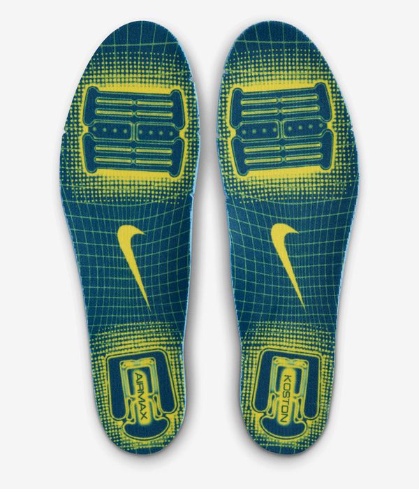 Nike SB x Eric Koston Air Max 95 Shoes (obsidian and speed yellow)