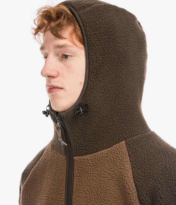 Iriedaily Quentin Fleece Veste (dark coffee)