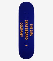 Girl McCrank Sans Twin Tip 8.5" Skateboard Deck (blue)