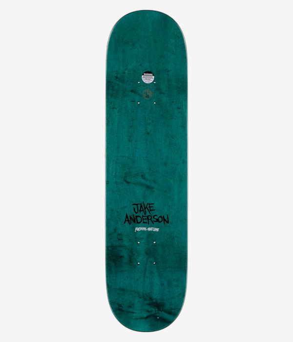 Fucking Awesome Anderson Prayers 8.38" Planche de skateboard (white blue)