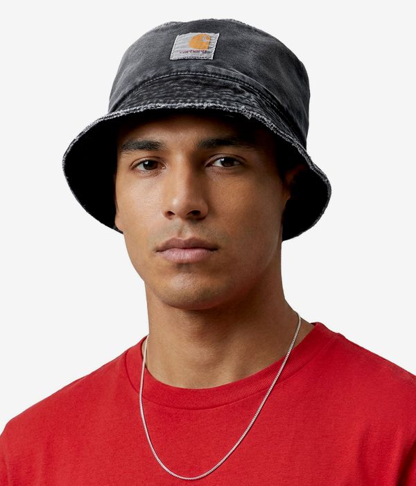 Carhartt WIP Bane Bucket Hat (black destroy wash)
