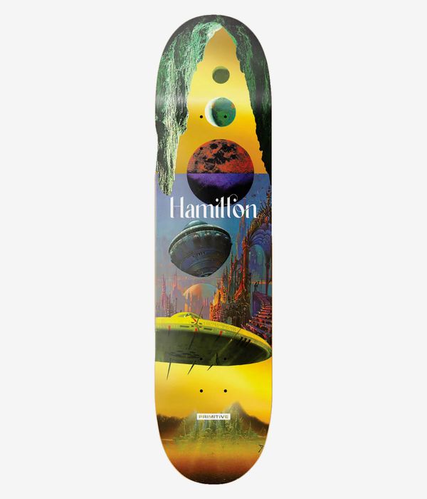Primitive Hamilton New Worlds 8.125" Planche de skateboard (multi)