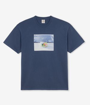 Polar Dead Flowers T-Shirty (grey blue)