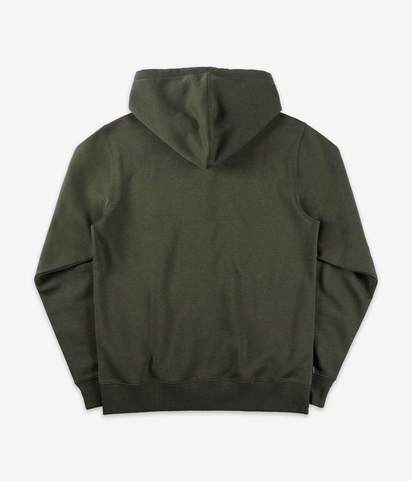 Element Icon Embroidery Zip-Hoodie (forest night)
