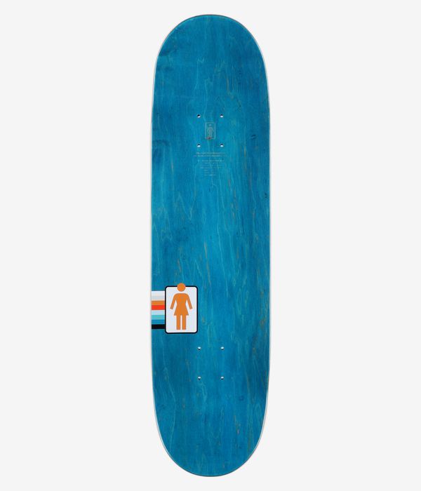 Girl Kennedy '93 Til Palette 8.5" Planche de skateboard (blue)