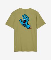 Santa Cruz Screaming Hand Chest T-Shirt (iguana)