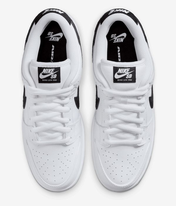 Nike SB Dunk Low Pro Shoes (white white black)