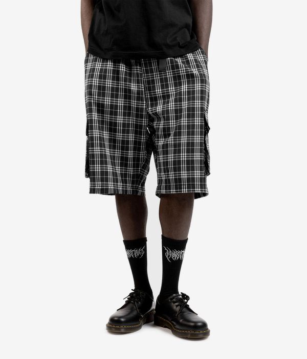 Wasted Paris Yard Tartan Hunter Hose (black white)