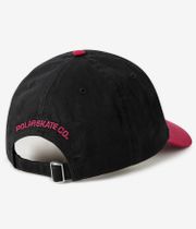 Polar Sai Stroke Logo 6 Panel Casquette (black redcurrant)