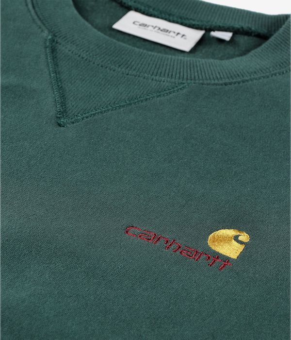 Carhartt WIP American Script Sweatshirt (conifer)