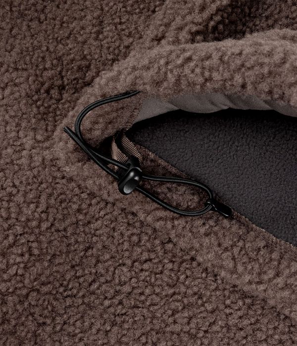 Dime Polar Fleece Sherpa Jacket (mocha)