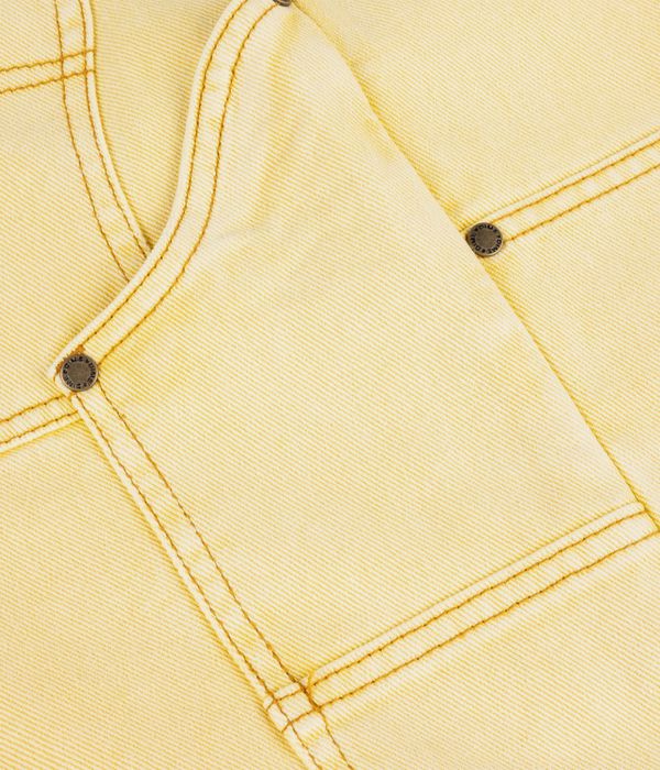 Dime Carpenter Denim Shorts (lemon)