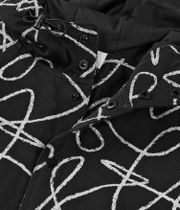 Poetic Collective Boxy Doodle Denim Jacket (black)