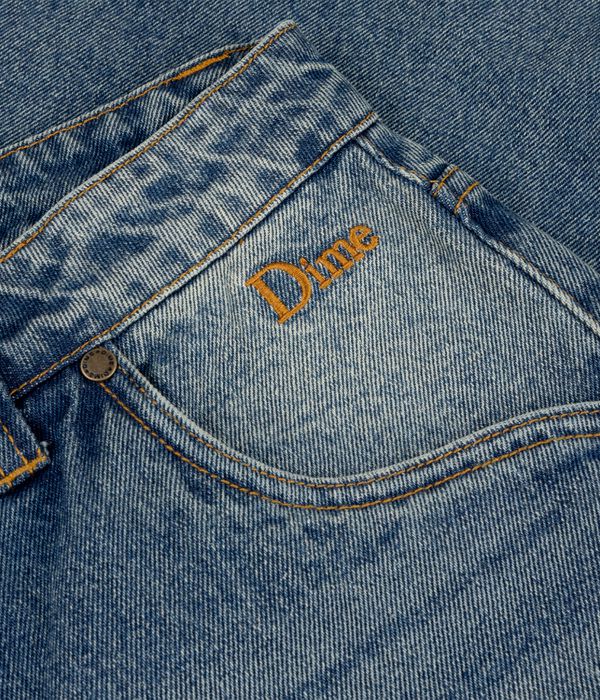Dime Classic Baggy Denim Jeans (sandblasted indigo)