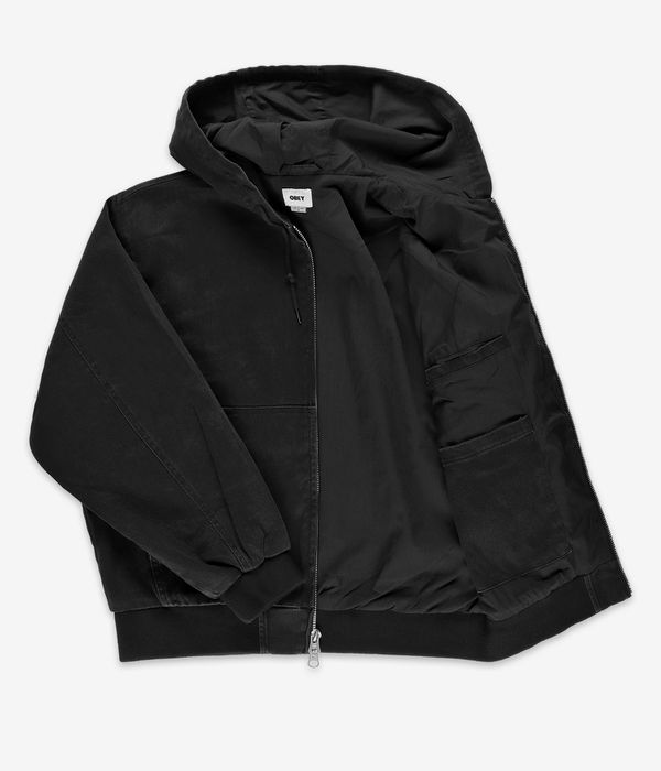 Obey Glen Giacca (black faded wash)
