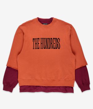The Hundreds Layer Sweatshirt (rust)