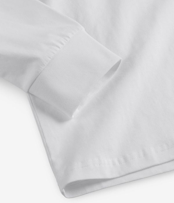 skatedeluxe Script Organic Longues Manches (white)