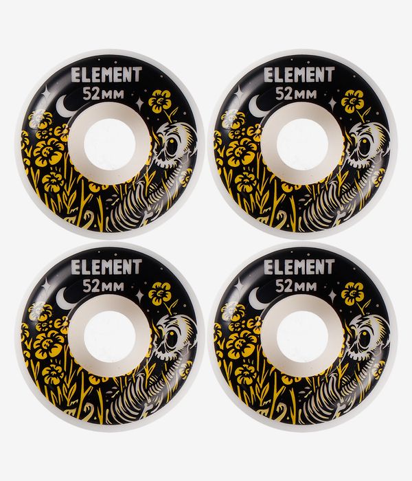 Element x Timber Bygone Rollen (white) 52mm 4er Pack