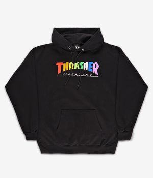 Thrasher Rainbow Mag Sudadera (black)