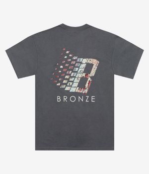 Bronze 56k Logo Rust T-Shirt (black)