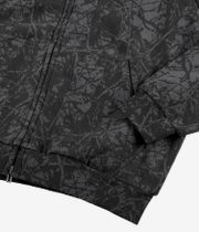 Butter Goods Woods Camo Zip-Hoodie (washed black)