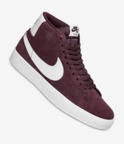 Nike SB Zoom Blazer Mid Buty (burgundy crush summit white)