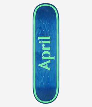 April OG Logo 8.25" Planche de skateboard (blue green)