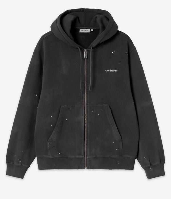 Carhartt WIP Painter Veste (black destroy wash splatter)