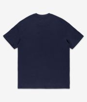 Poetic Collective Burning Skull T-Shirt (navy)