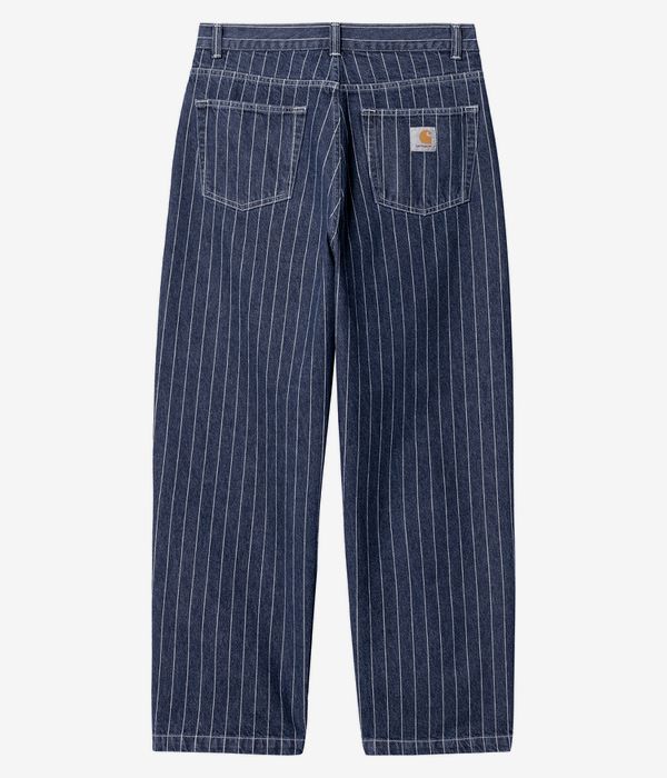 Carhartt WIP Orlean Pant Hickory Stripe Vaqueros (blue white stone washed)
