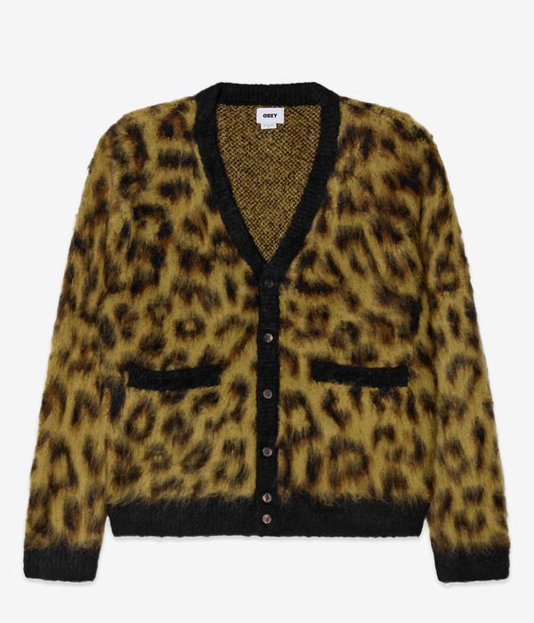 Obey Patron Jacket (leopard)