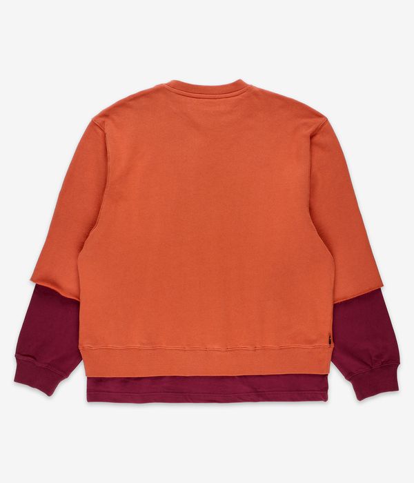 The Hundreds Layer Sweatshirt rust
