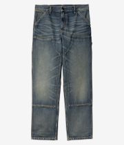 Carhartt WIP Double Knee Pant Smith Jeans (blue worn used wash)