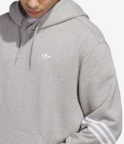 adidas Classic Hoodie (medium grey heather white)