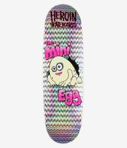 Heroin Skateboards Mini Egg Holographic 8.38" Skateboard Deck (multi)