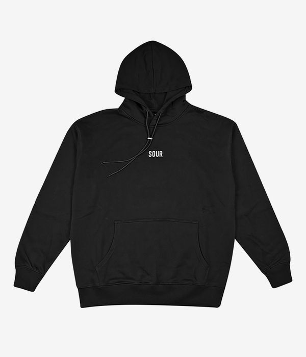 SOUR SOLUTION Drawn sweat à capuche (black)