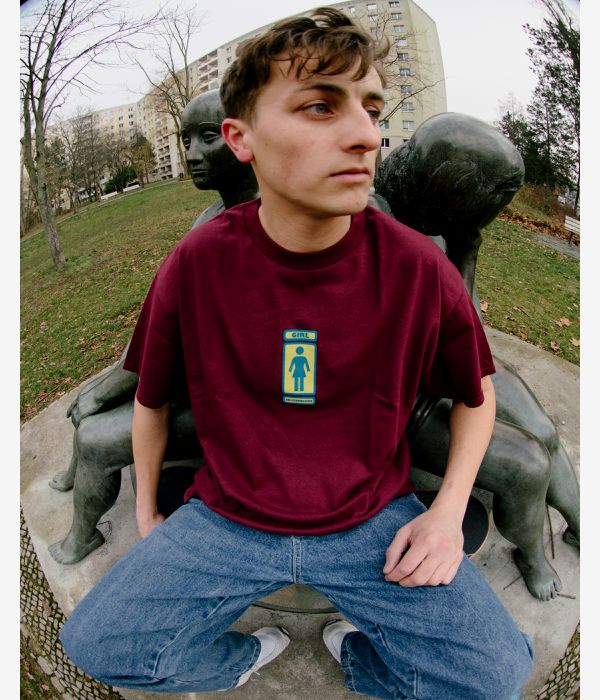 skatedeluxe x Girl OG T-Shirt (burgundy)