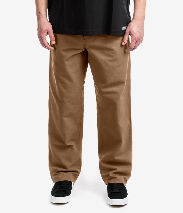 Shop Carhartt WIP Single Knee Pant Organic Dearborn Pants (hamilton brown  rinsed) online
