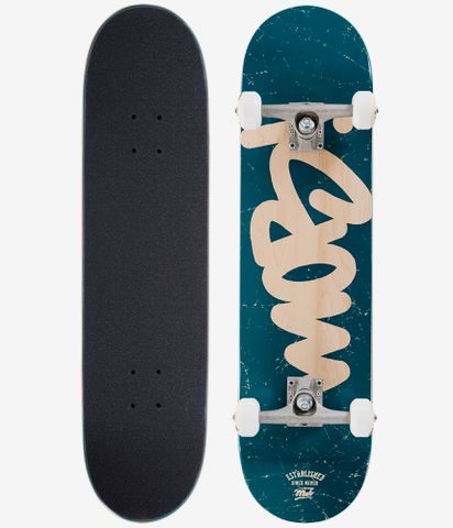 Mob Skateboards Mob Tag Logo 8 125 Complete Board Ocean Buy At Skatedeluxe