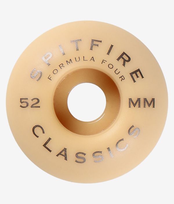 Spitfire Formula Four Classic Wheels (white green) 52 mm 99A 4 Pack