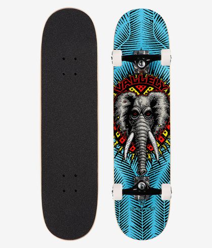 Powell Peralta Vallely Elephant 8 Complete Board Blue Buy At Skatedeluxe Powell peralta are time served in the skateboard game. powell peralta vallely elephant 8 complete board blue