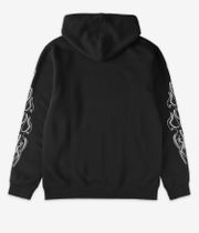 DC Side Flame Hoodie (black)