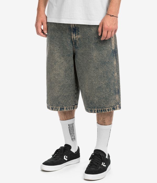 Dickies Madison Denim Szorty (yellow fade indigo)