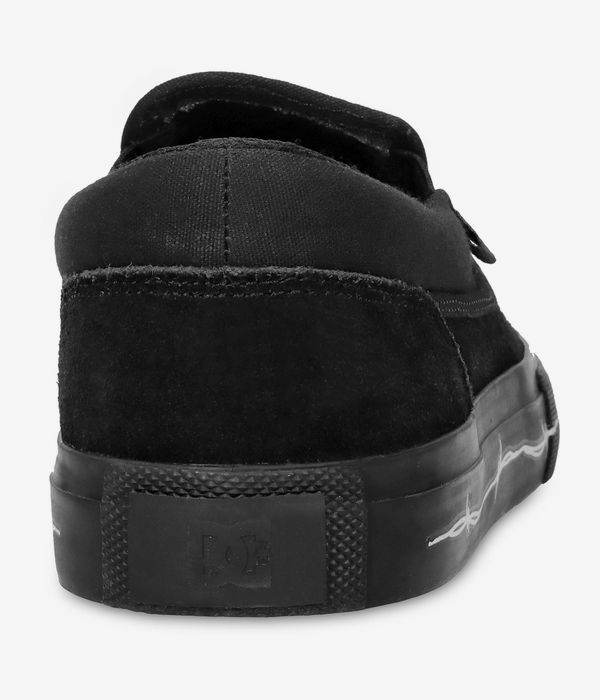 DC Manual Slip-On Schoen (black print)